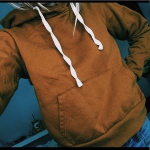 FOREVER 21 TAN HOODIE🤟
